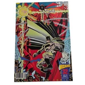 Wizard Magazine #32 April 1994 Batman Spawn Comic Guide W/ Poster VF